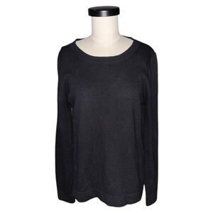 J. Crew Classic Black Sweater